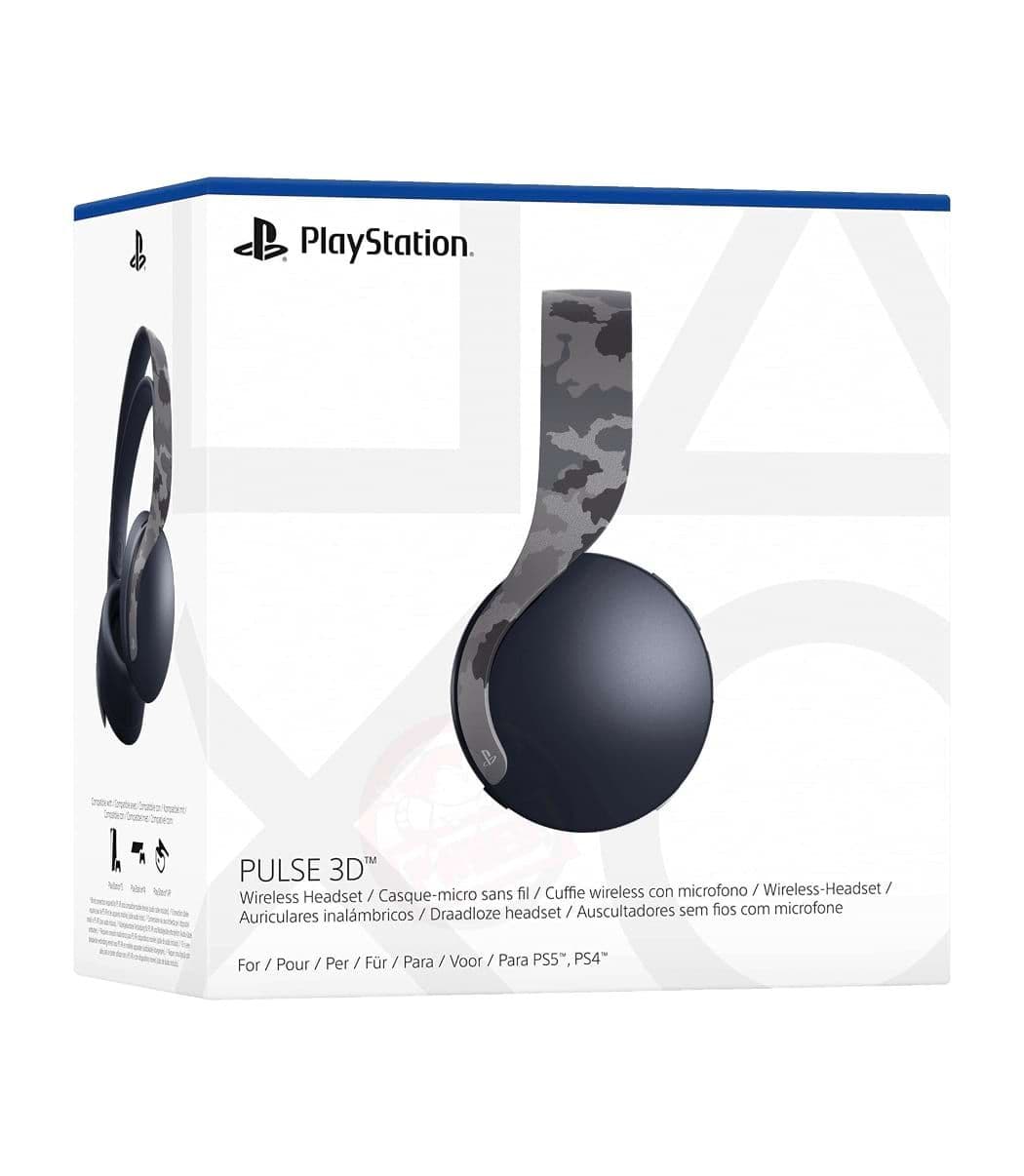 PS5 PULSE 3D Wireless Headset - Gray Camouflage