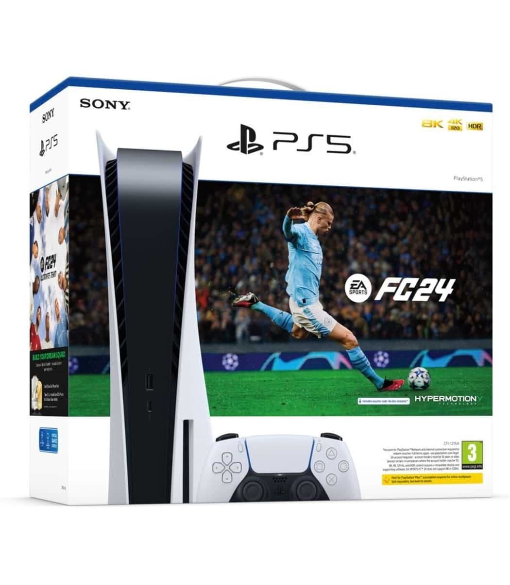 PS5 Console + FC24 CD Bundle - EUROPE