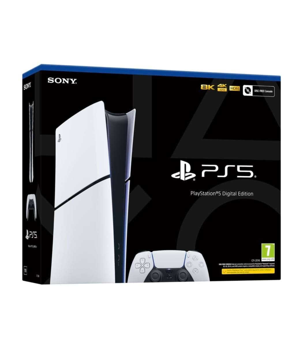 PS5 Slim Console Digital 1tb - Europe